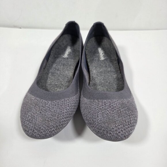 Allbirds Tree Breezers Flats Women’s Size 9 Gray Knit Slip On Casual Comfort Sho - Picture 2 of 8